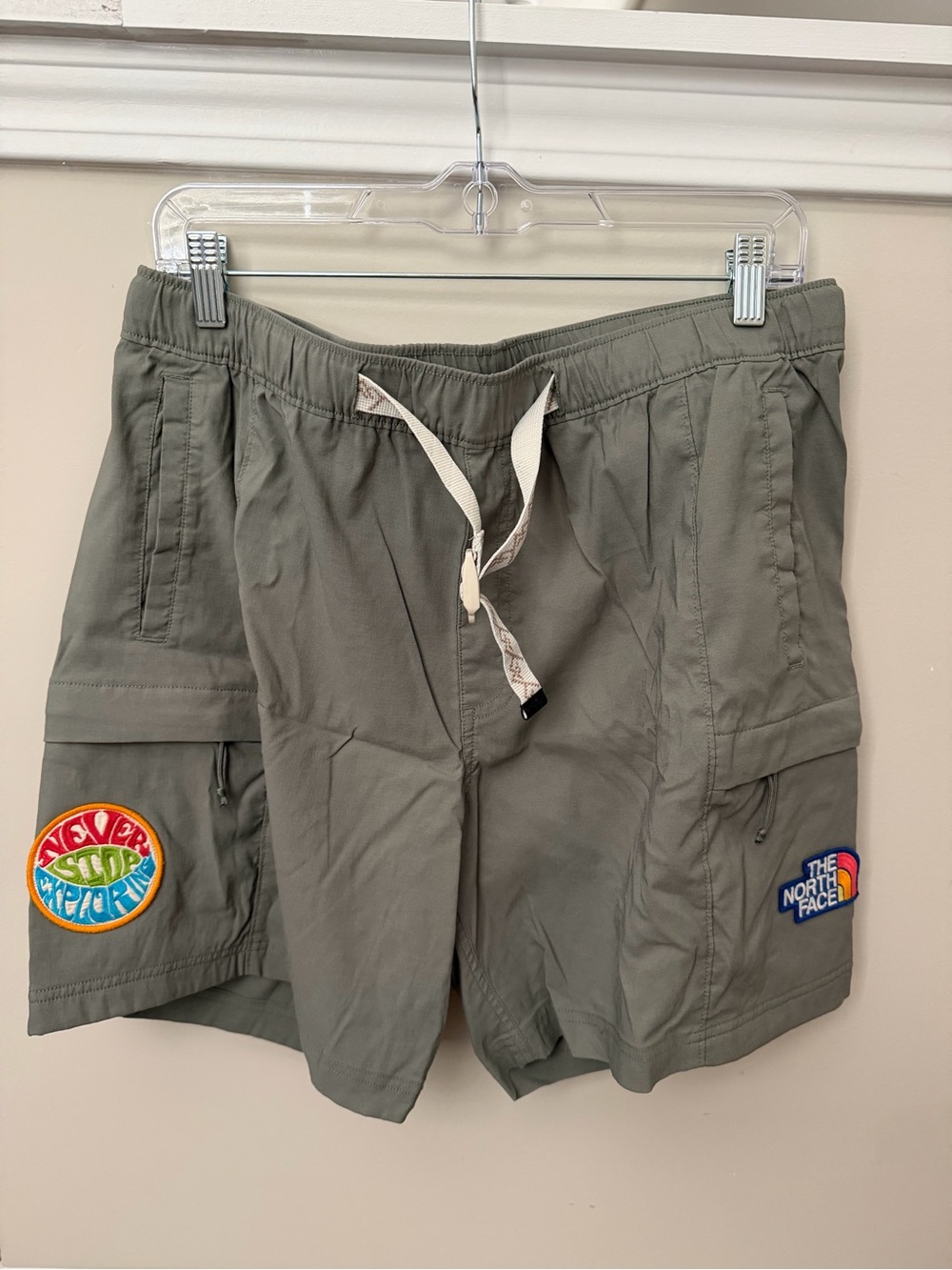 The North Face Men's Olive Green Utility Shorts